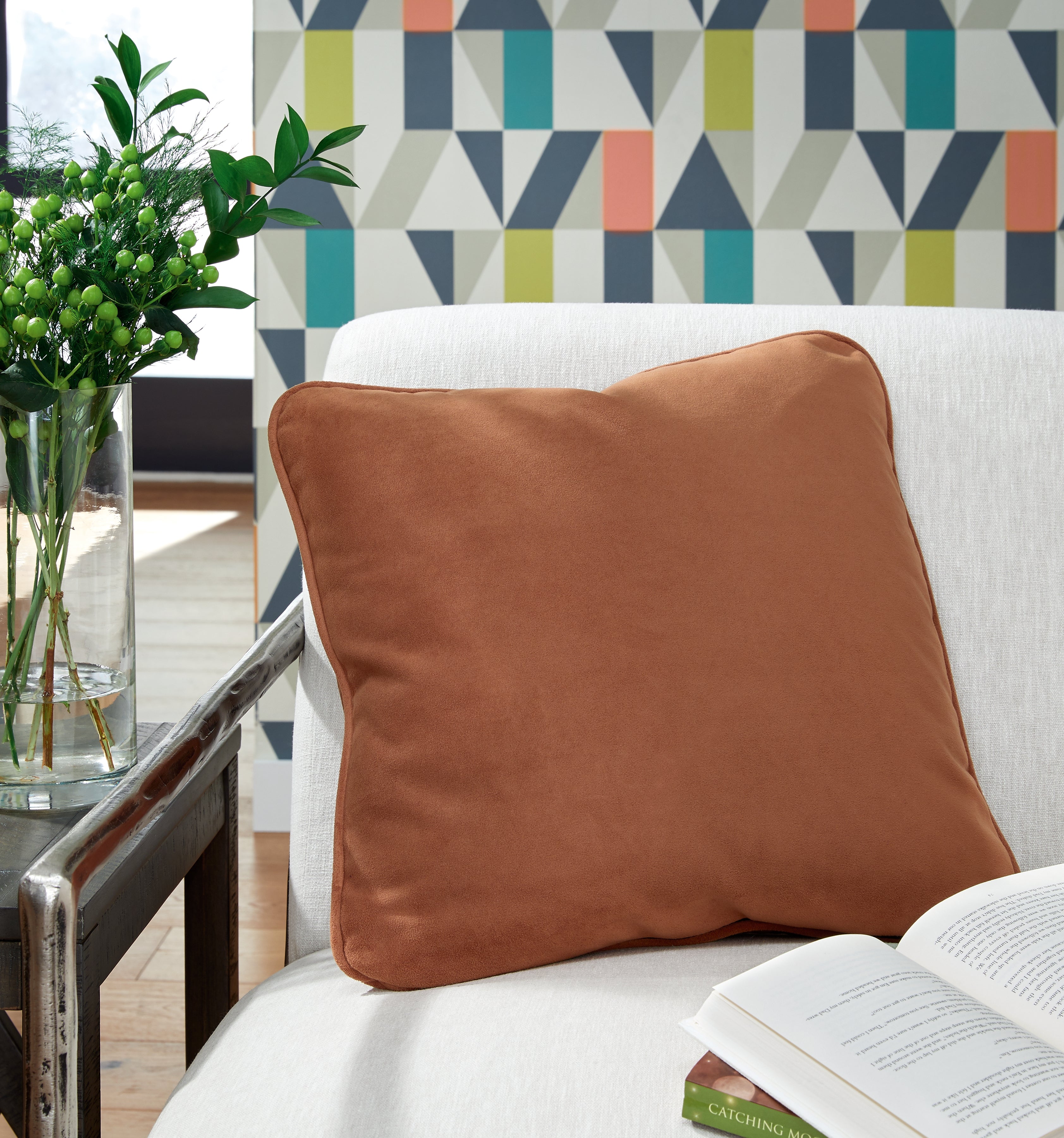 Floridian Furniture - Ashley Furniture - Caygan Pillows - Pillow (4/CS) / Spice - A1000918