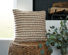 Floridian Furniture - Ashley Furniture - Nealington Pillows - Pillow (4/CS) / Brown/Black/White - A1000929