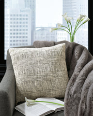 Floridian Furniture - Ashley Furniture - Carddon Pillows - Pillow (4/CS) / Brown/White - A1000971