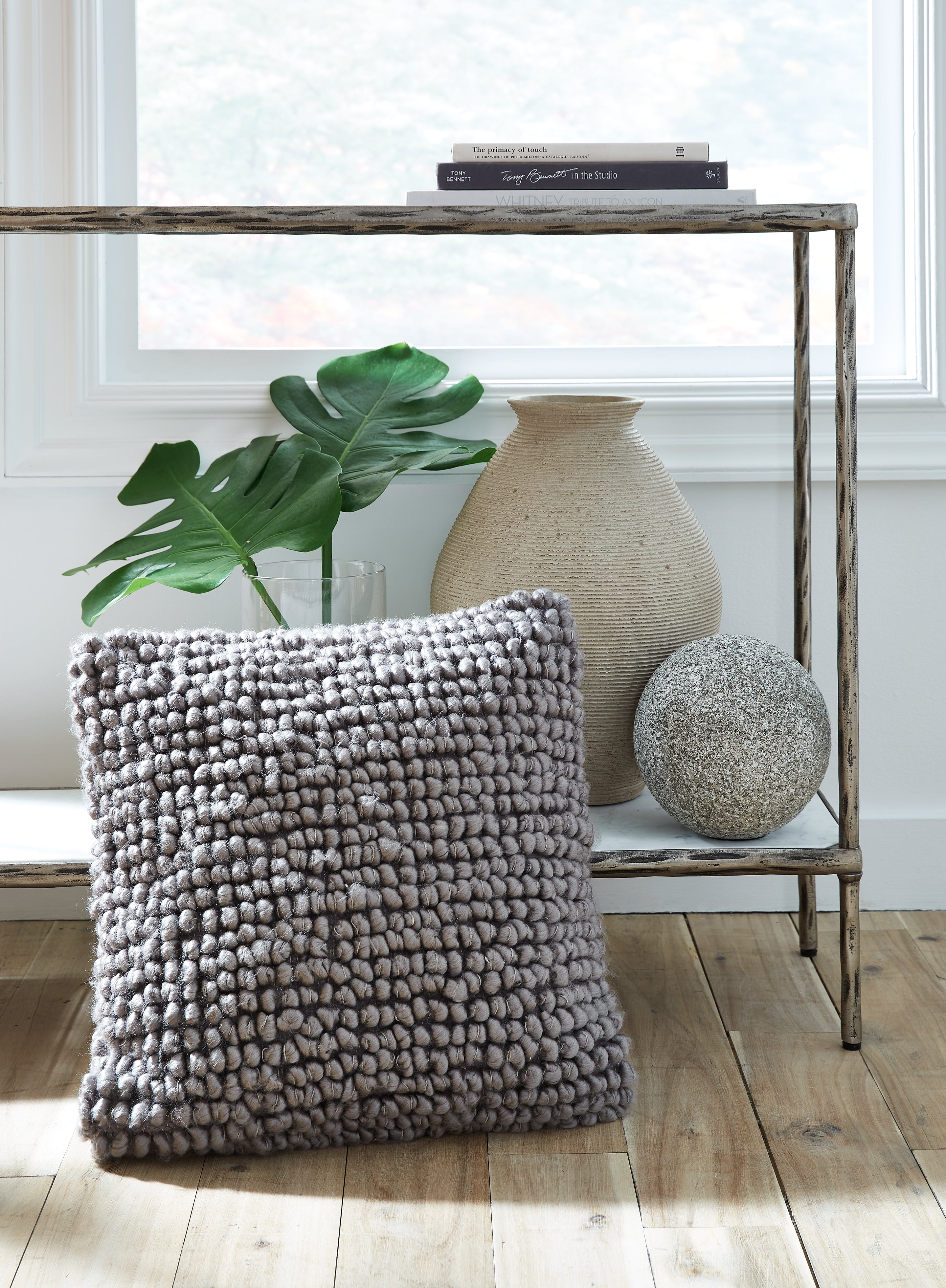 Floridian Furniture - Ashley Furniture - Aavie Pillows - Pillow (4/CS) / Gray - A1000977