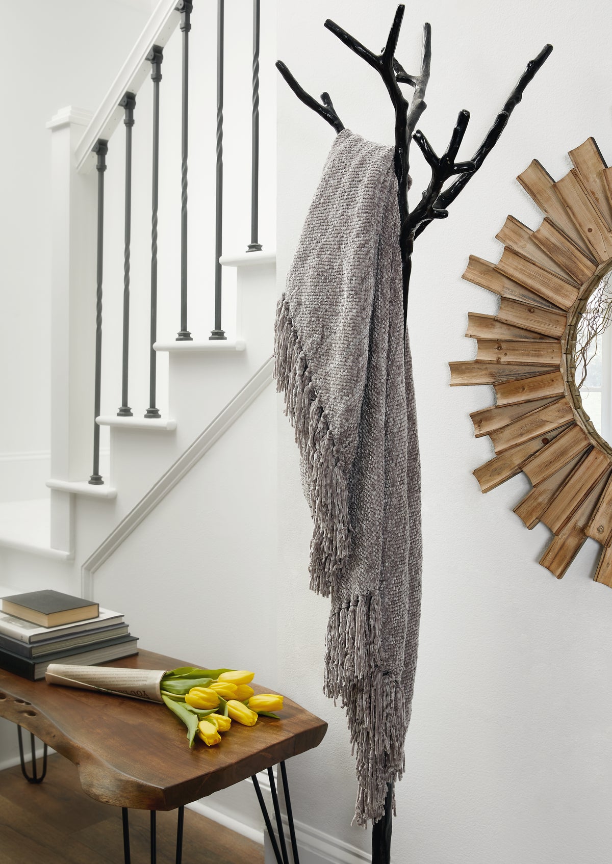 Floridian Furniture - Ashley Furniture - Tamish Throw - Throw / Gray - A1001026T