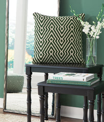 Floridian Furniture - Ashley Furniture - Digover Pillows - Pillow / Green/Ivory - A1001036P