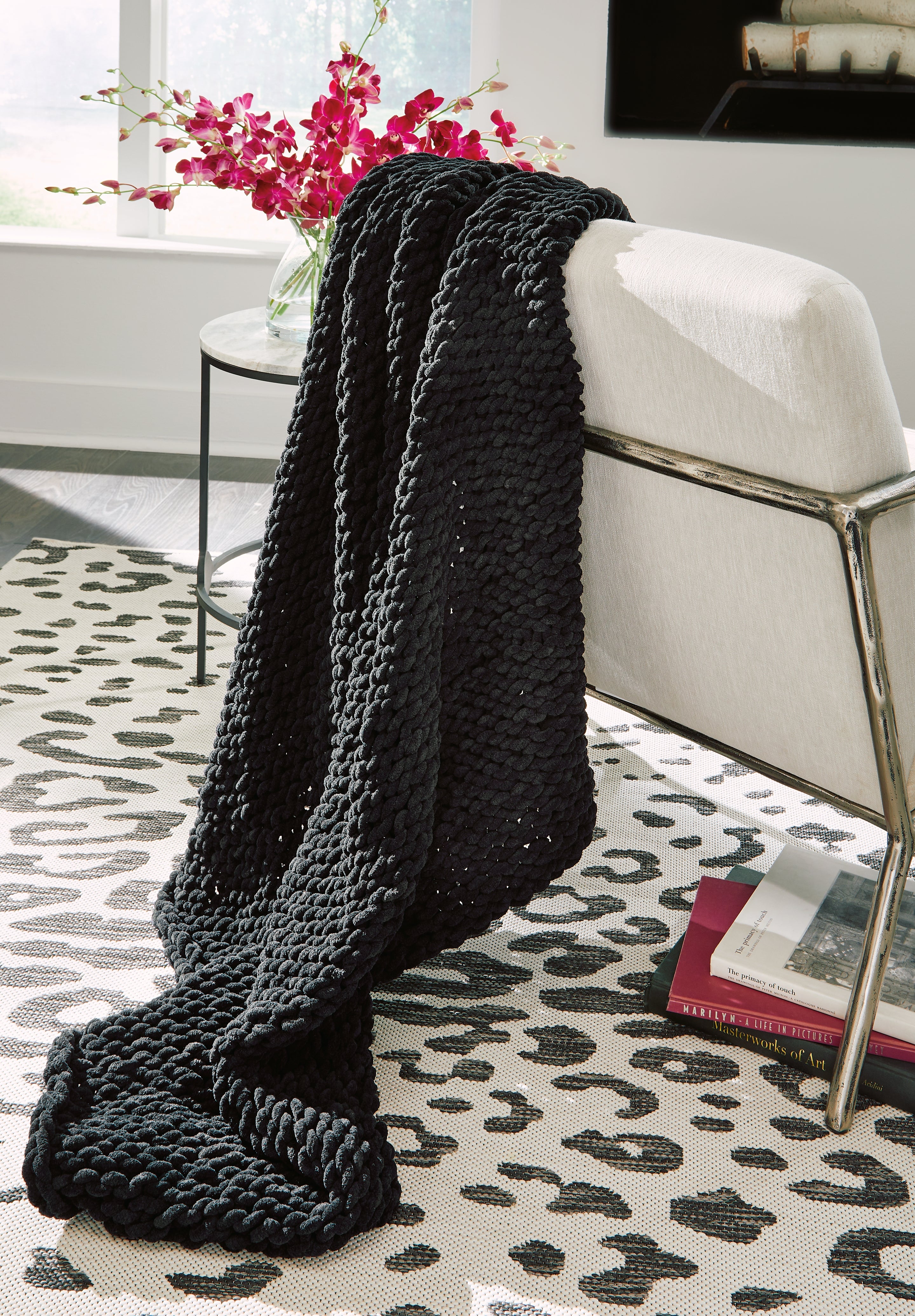 Floridian Furniture - Ashley Furniture - Chaddon Throw (Set of 3) - Throw (3/CS) / Black - A1001061