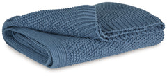 Floridian Furniture - Ashley Furniture - Gayelery Throw (Set of 3) - Throw (3/CS) / Blue - A1001087