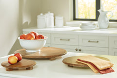 Floridian Furniture - Ashley Furniture - Kaidler Tray Set (Set of 3) - Tray Set (3/CN) / Brown - A2000614