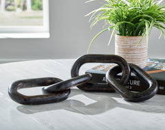 Floridian Furniture - Ashley Furniture - Mardelby Sculpture - Sculpture / Distressed Black - A2000632