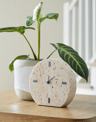 Floridian Furniture - Ashley Furniture - Donfordson Table Clock (Set of 2) - Table Clock (2/CS) / Beige - A2000660