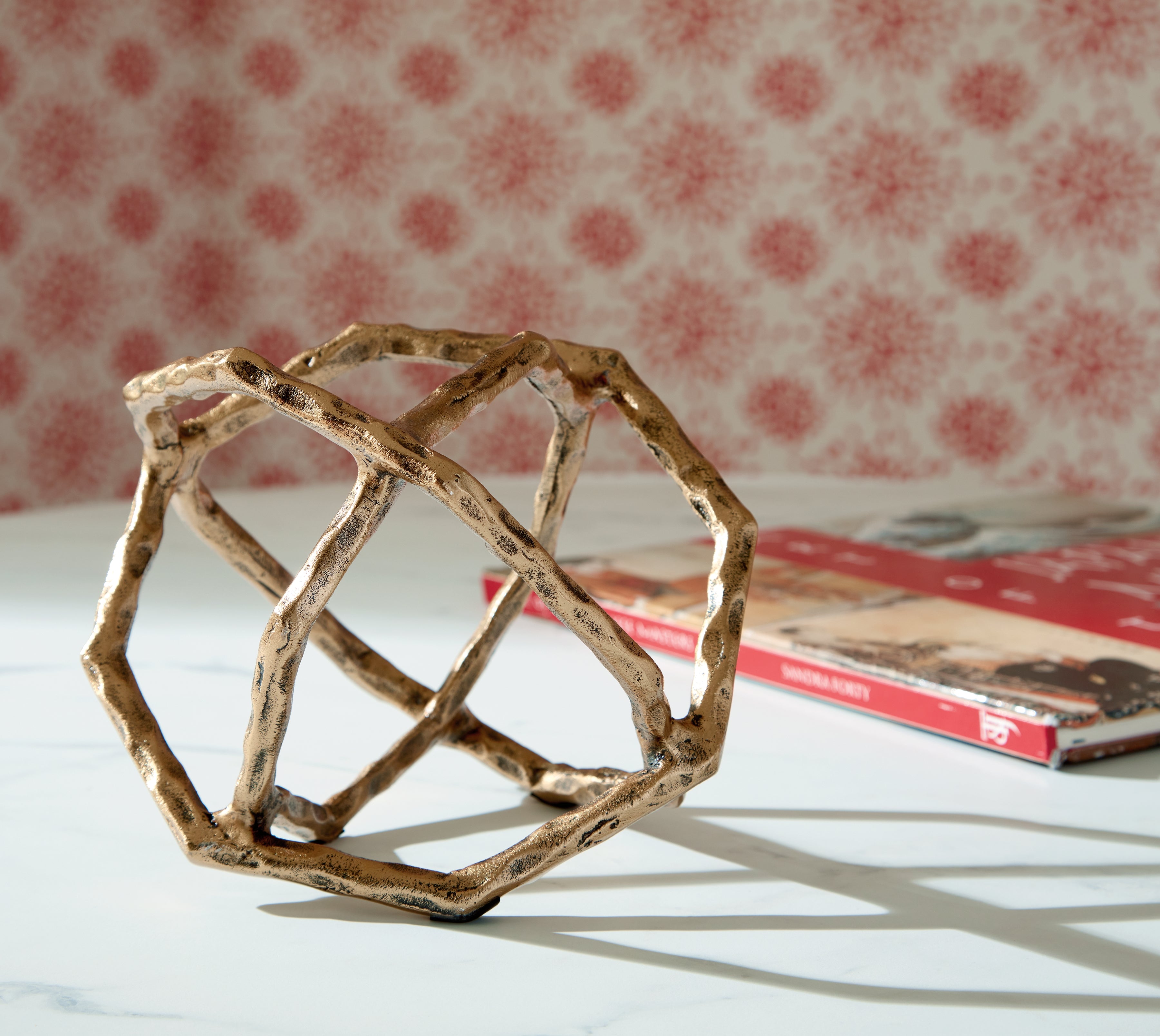 Floridian Furniture - Ashley Furniture - Laddington Sculpture - Sculpture (2/CS) / Antique Brass Finish - A2000670