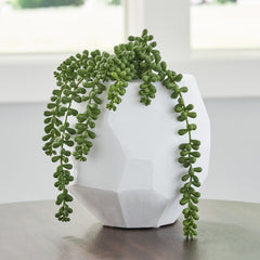 Floridian Furniture - Ashley Furniture - Karenton Vase - Vase / White - A2000720