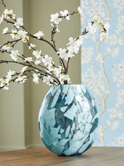 Floridian Furniture - Ashley Furniture - Cartshaw Vase - Vase / Iridescent Teal - A2000739