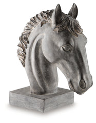 Floridian Furniture - Ashley Furniture - Carnlow Sculpture - Sculpture / Antique Black - A2000772