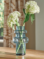 Floridian Furniture - Ashley Furniture - Vallmen Vase - Vase / Blue - A2000800