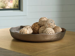 Floridian Furniture - Ashley Furniture - Wallmen Tray - Tray / Champagne Gold Finish - A2000817