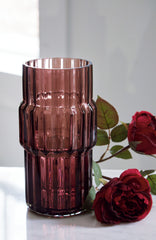 Floridian Furniture - Ashley Furniture - Dorlow Vase - Vase / Mauve - A2900024V