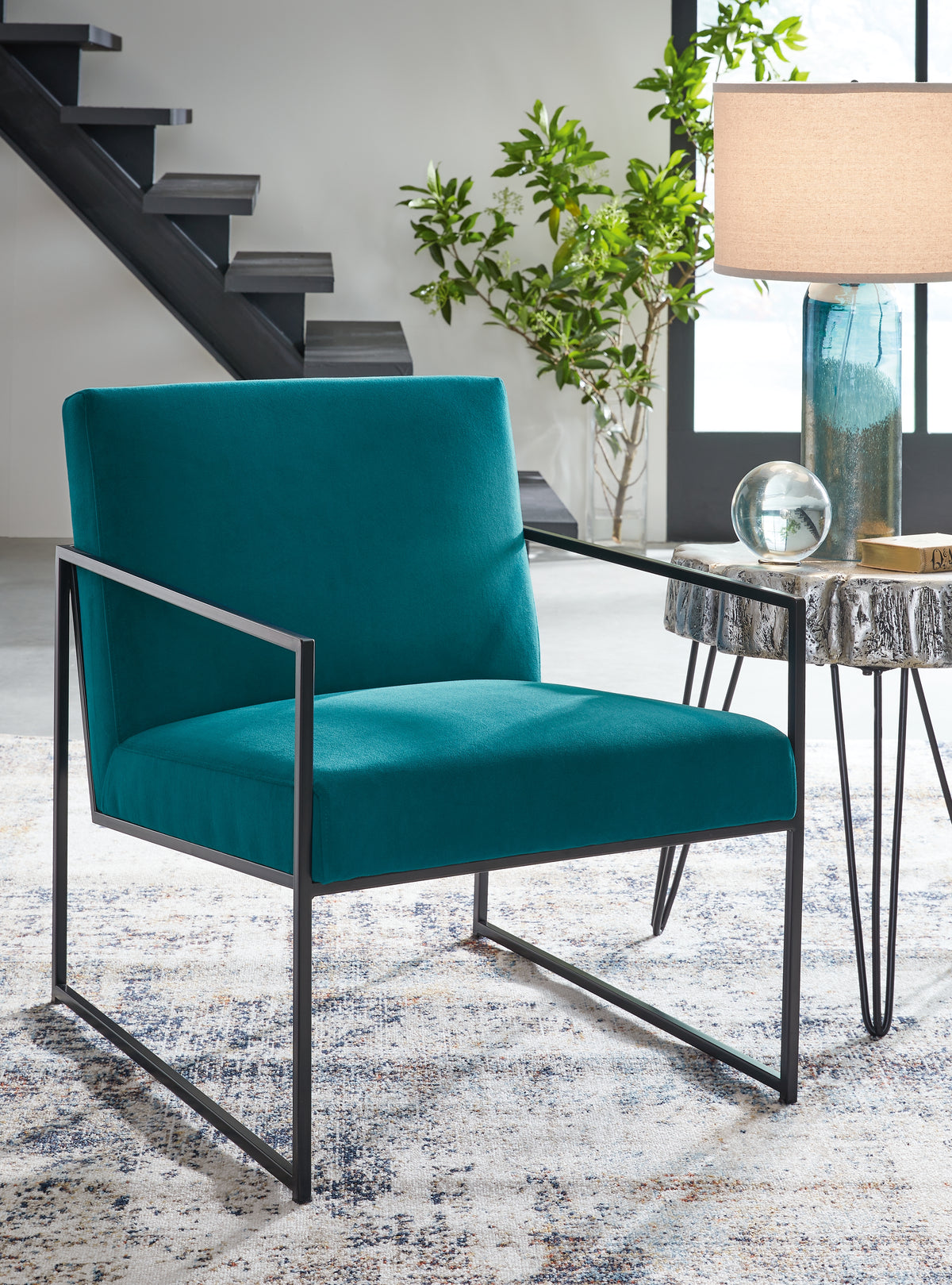 Floridian Furniture - Ashley Furniture - Aniak Accent Chair - Accent Chair / Rainforest - A3000609