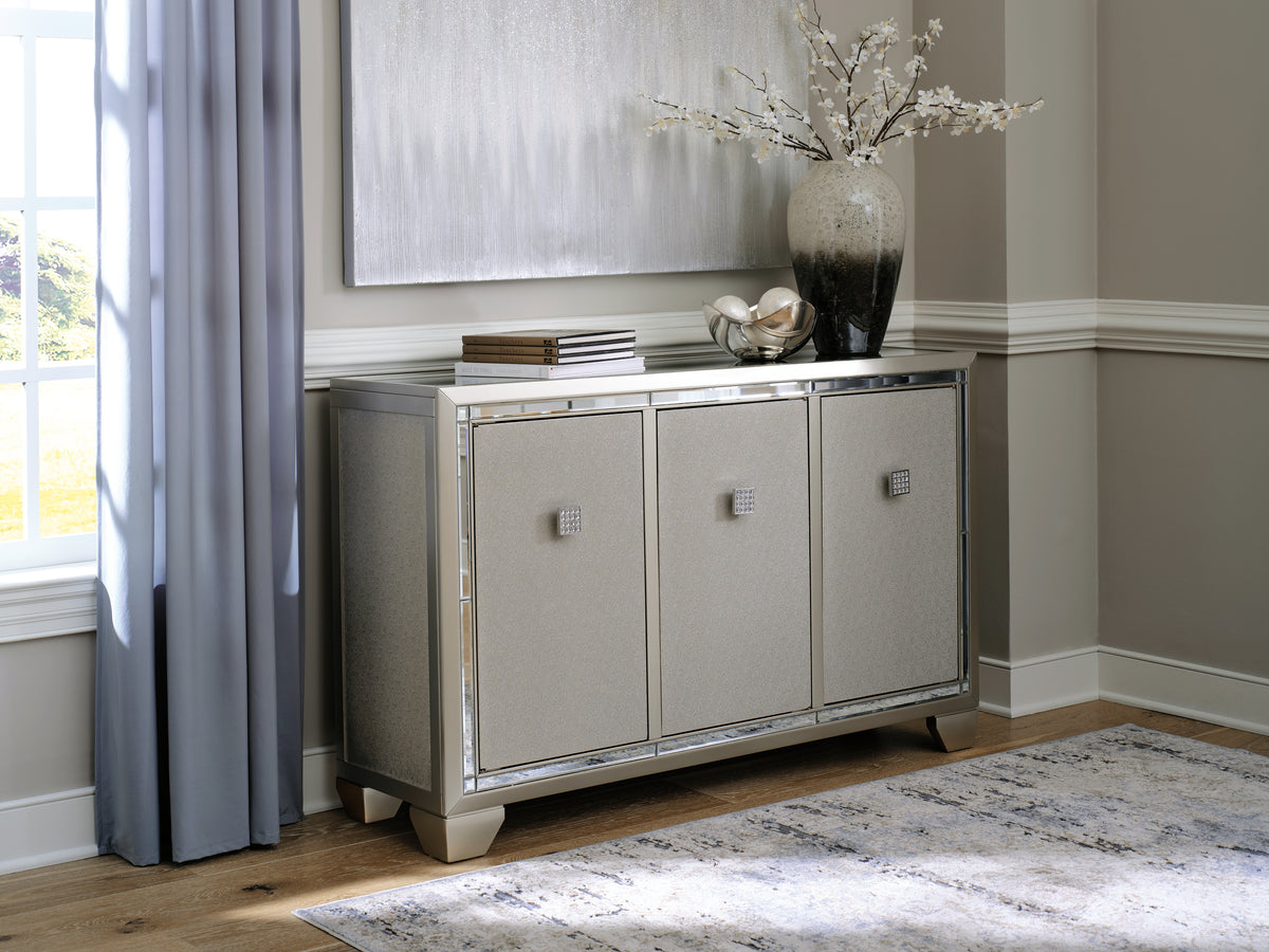 Floridian Furniture - Ashley Furniture - Chaseton Accent Cabinet - Accent Cabinet / Champagne - A4000335