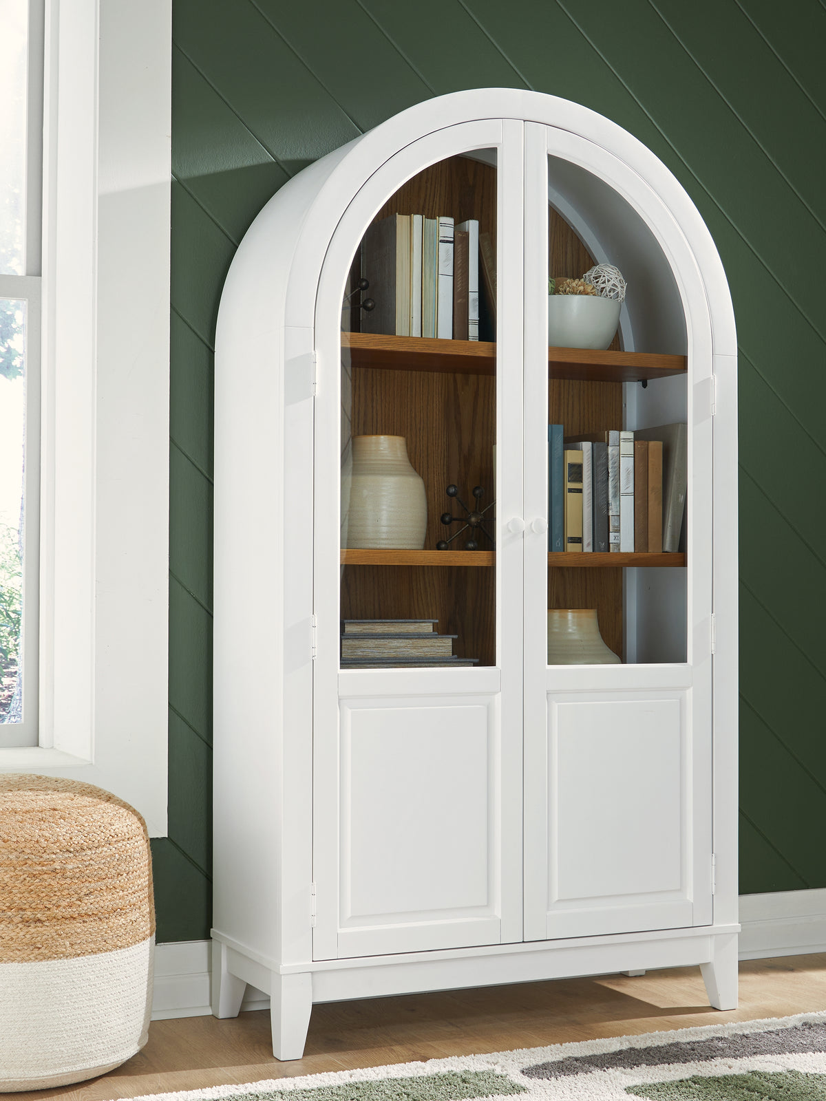 Floridian Furniture - Ashley Furniture - Dagandale Accent Cabinet - Accent Cabinet / Natural/Black - A4000705