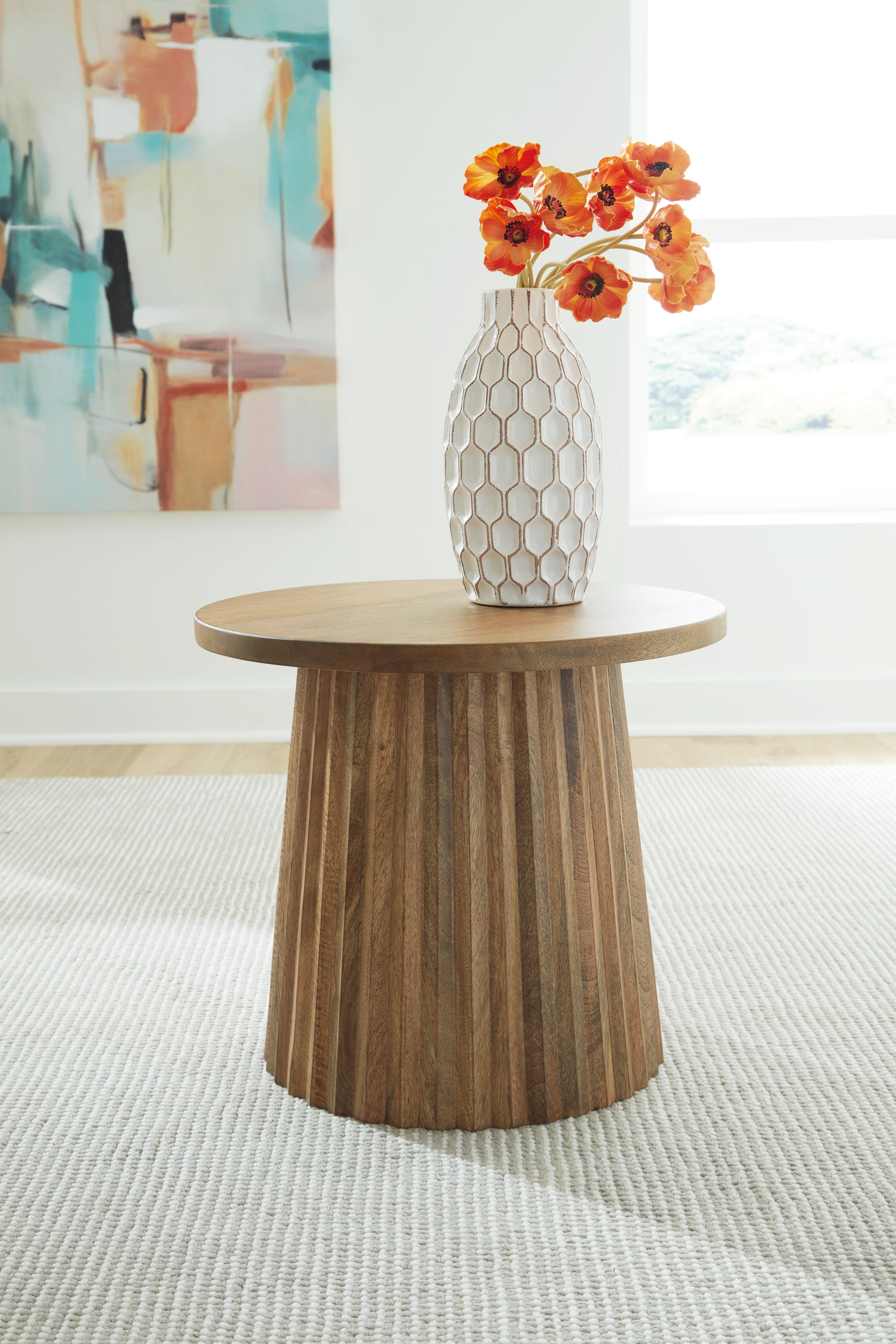 Floridian Furniture - Ashley Furniture - Ceilby Accent Table - Accent Table / Natural - A4000602