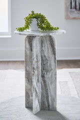 Floridian Furniture - Ashley Furniture - Keithwell Accent Table - Accent Table / Gray - A4000610