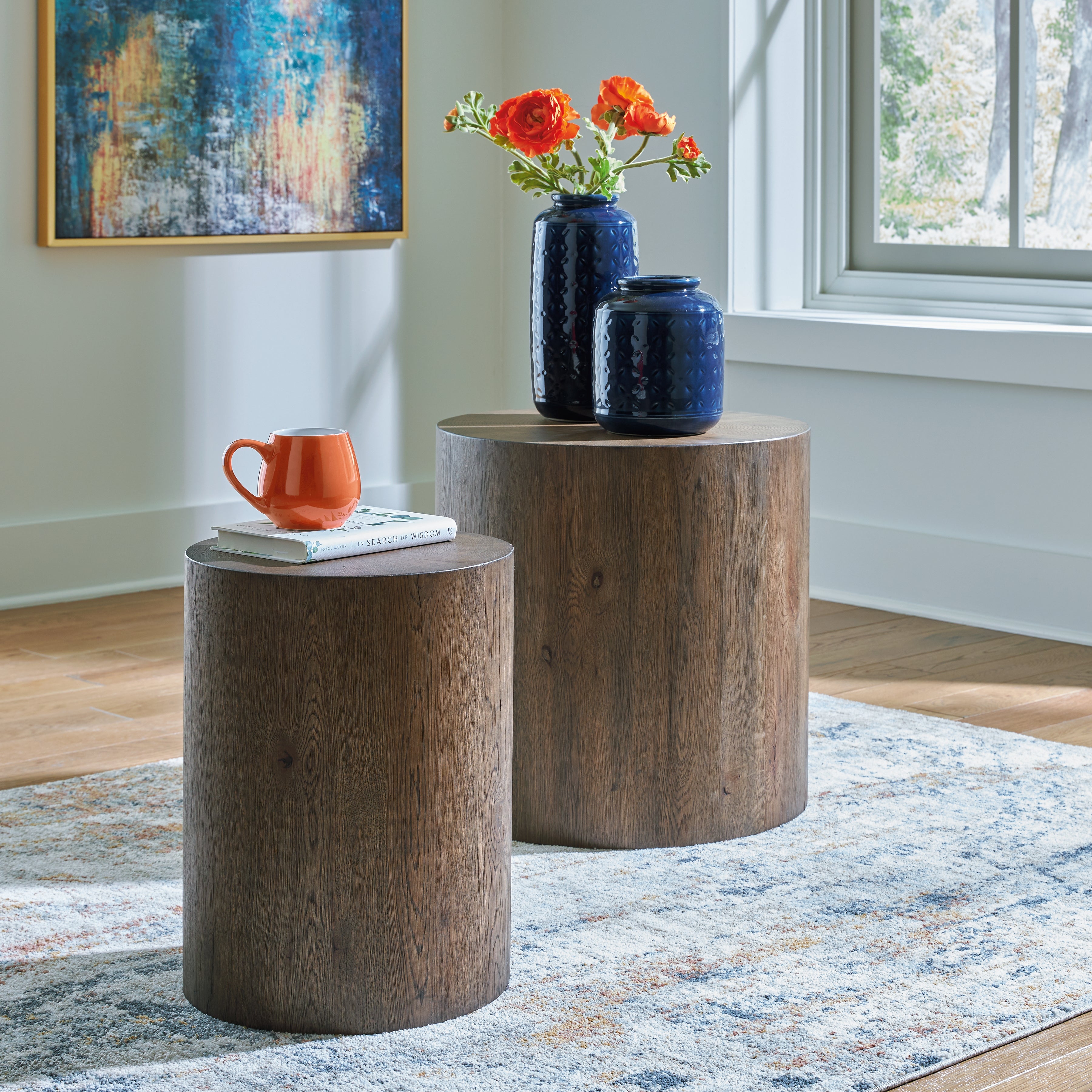Floridian Furniture - Ashley Furniture - Cammund Accent Table (Set of 2) - Accent Table (Set of 2) / Brown - A4000619