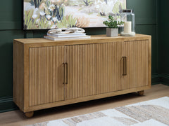 Floridian Furniture - Ashley Furniture - Niam Accent Cabinet - Accent Cabinet / Light Antique Beige - A4000684