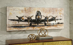 Floridian Furniture - Ashley Furniture - Kalene Wall Decor - Wall Art / Brown/Black - A8000152
