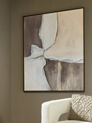 Floridian Furniture - Ashley Furniture - Junward Wall Decor - Wall Art / Brown/Tan/White - A8000461
