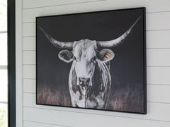 Floridian Furniture - Ashley Furniture - Harlandale Wall Decor - Wall Art / Black/White/Brown - A8000467