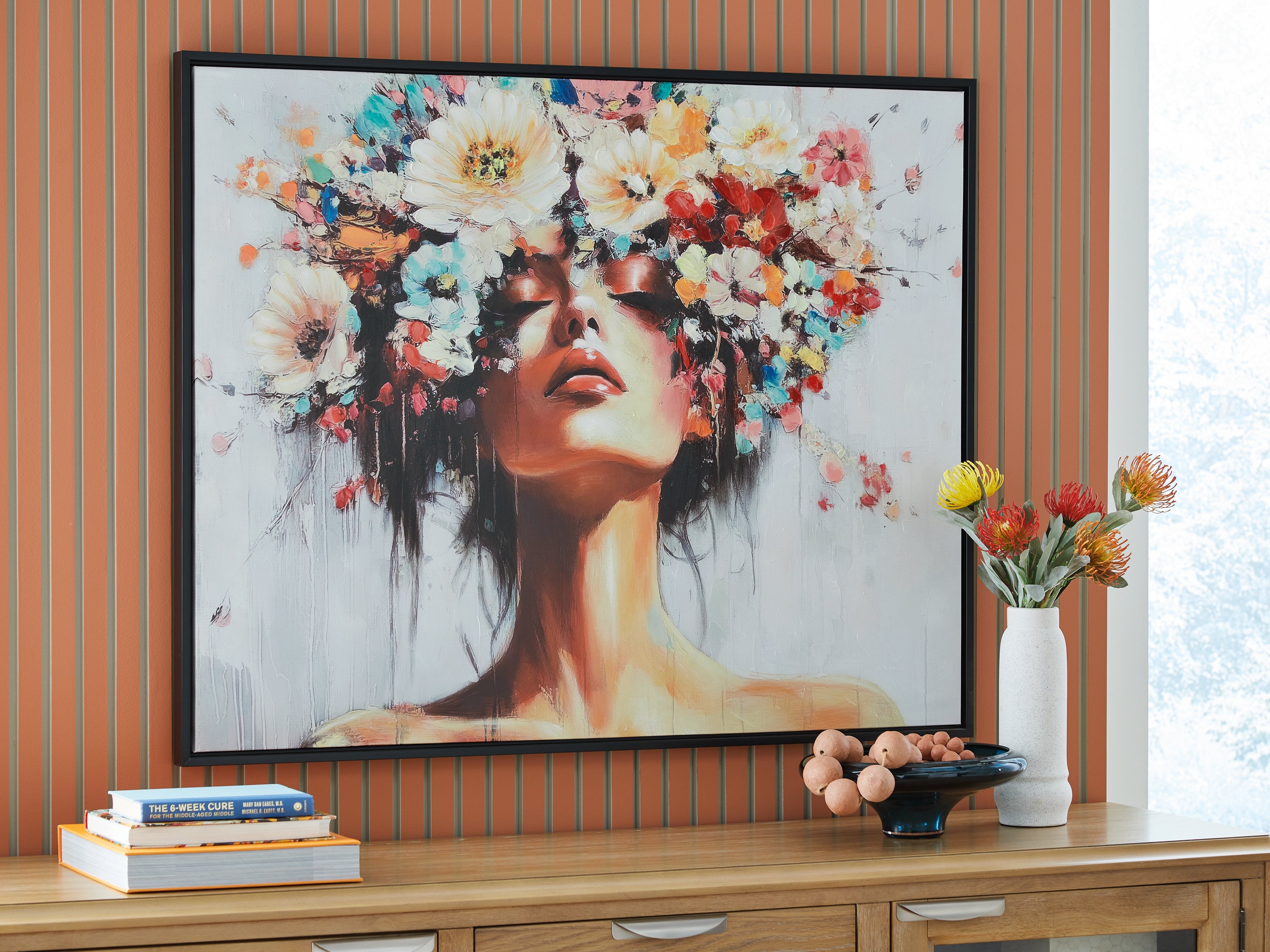 Floridian Furniture - Ashley Furniture - Shadwick Wall Decor - Wall Art / Multi - A8000472