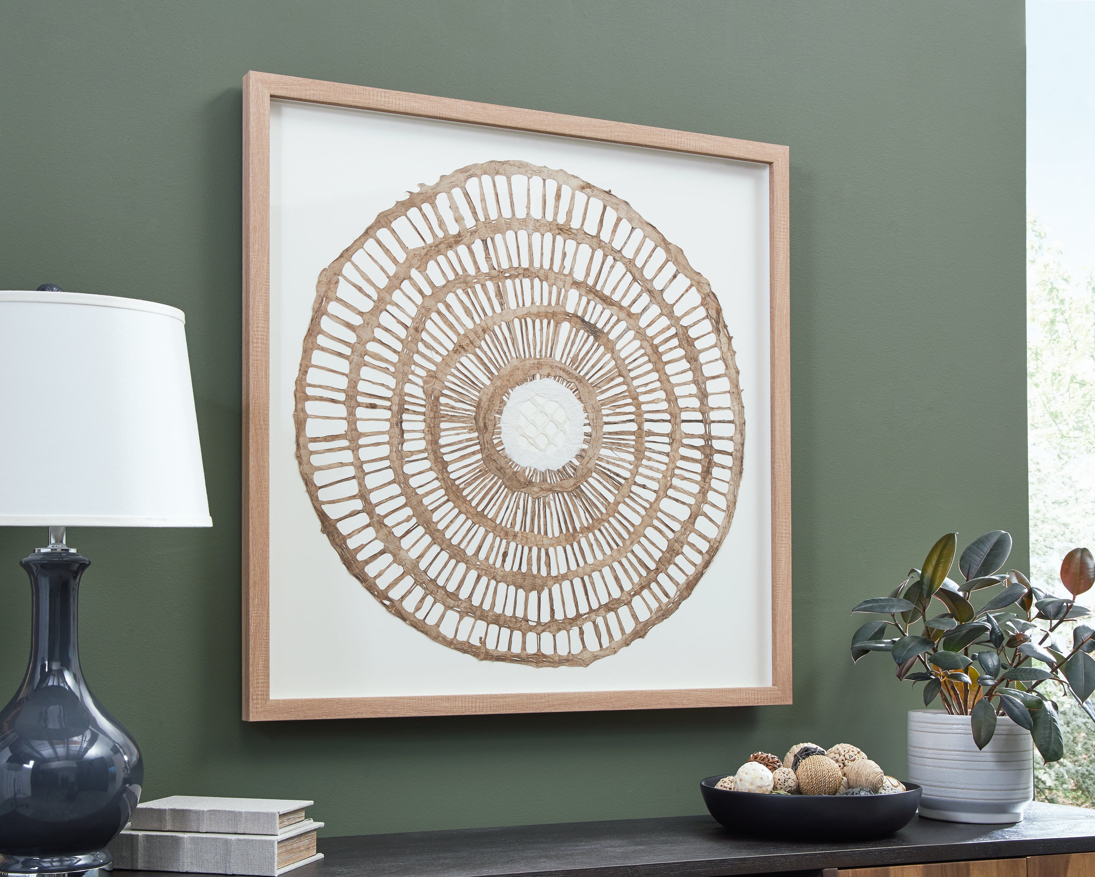 Floridian Furniture - Ashley Furniture - Brockham Wall Decor - Wall Decor / Brown - A8010304