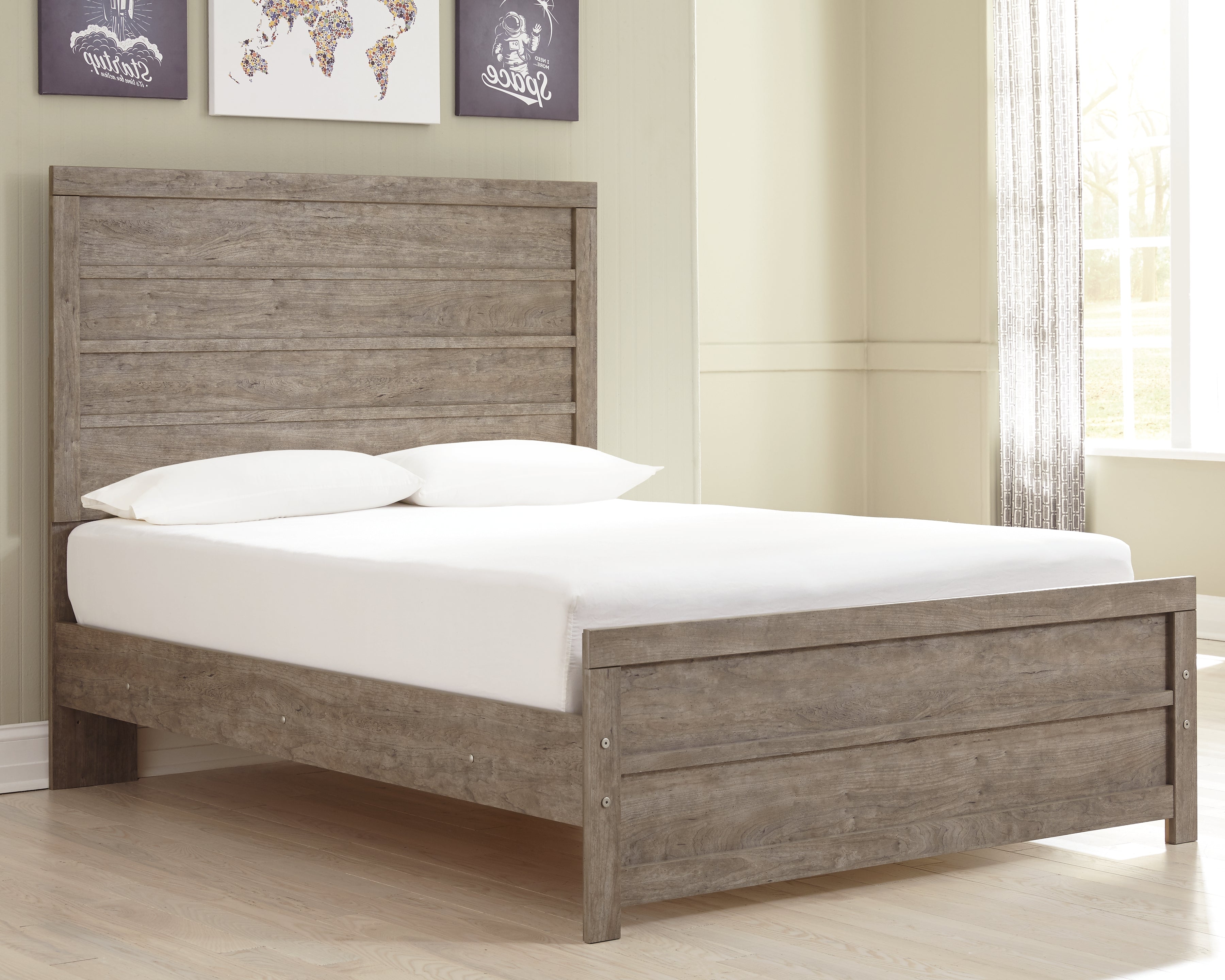 Floridian Furniture - Ashley Furniture - Culverbach Bedroom - Full Panel Bed / Gray - B070B3