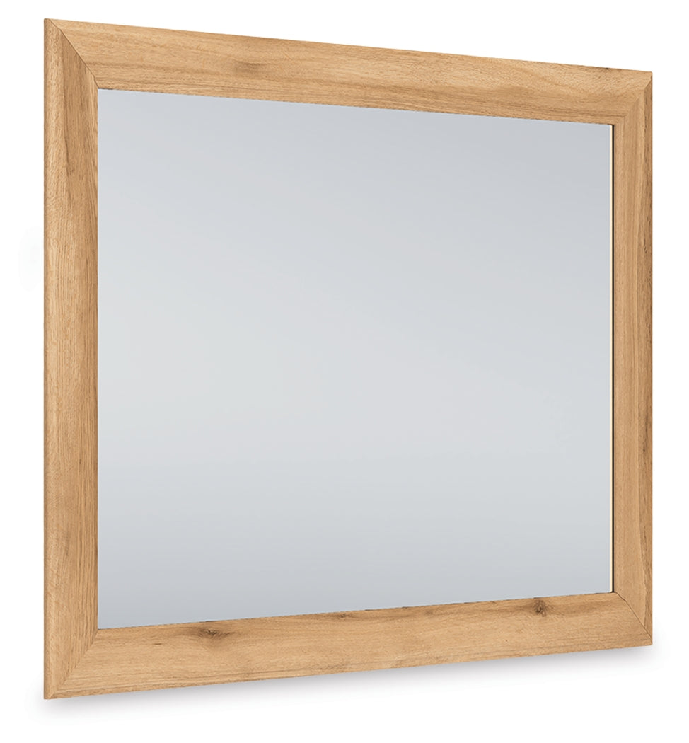 Floridian Furniture - Ashley Furniture - Aleaport Bedroom - Bedroom Mirror / Warm Brown - PCB1075-36