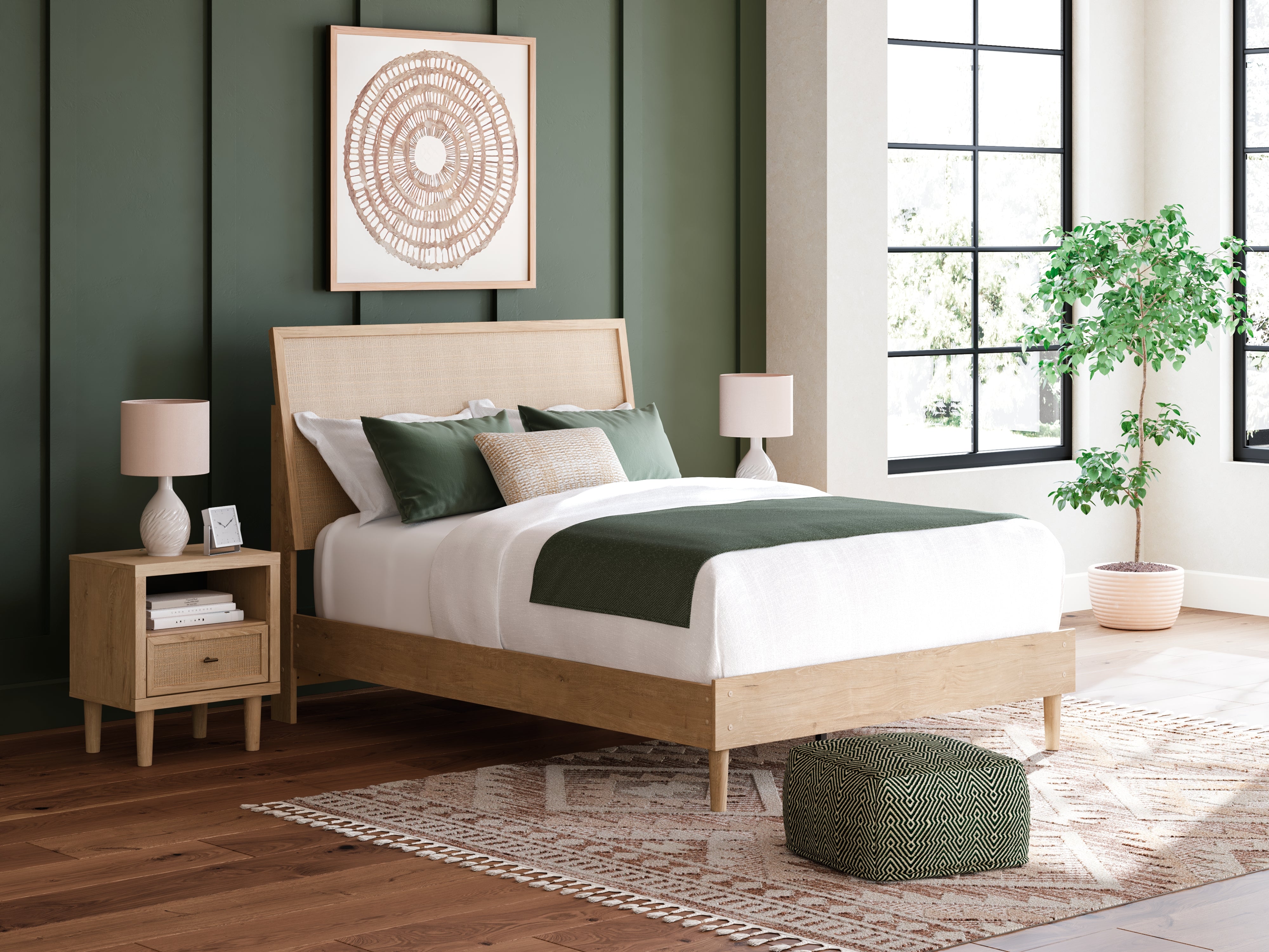 Floridian Furniture - Ashley Furniture - Cielden Bedroom - Queen Panel Bed / Two-tone - B1199B3