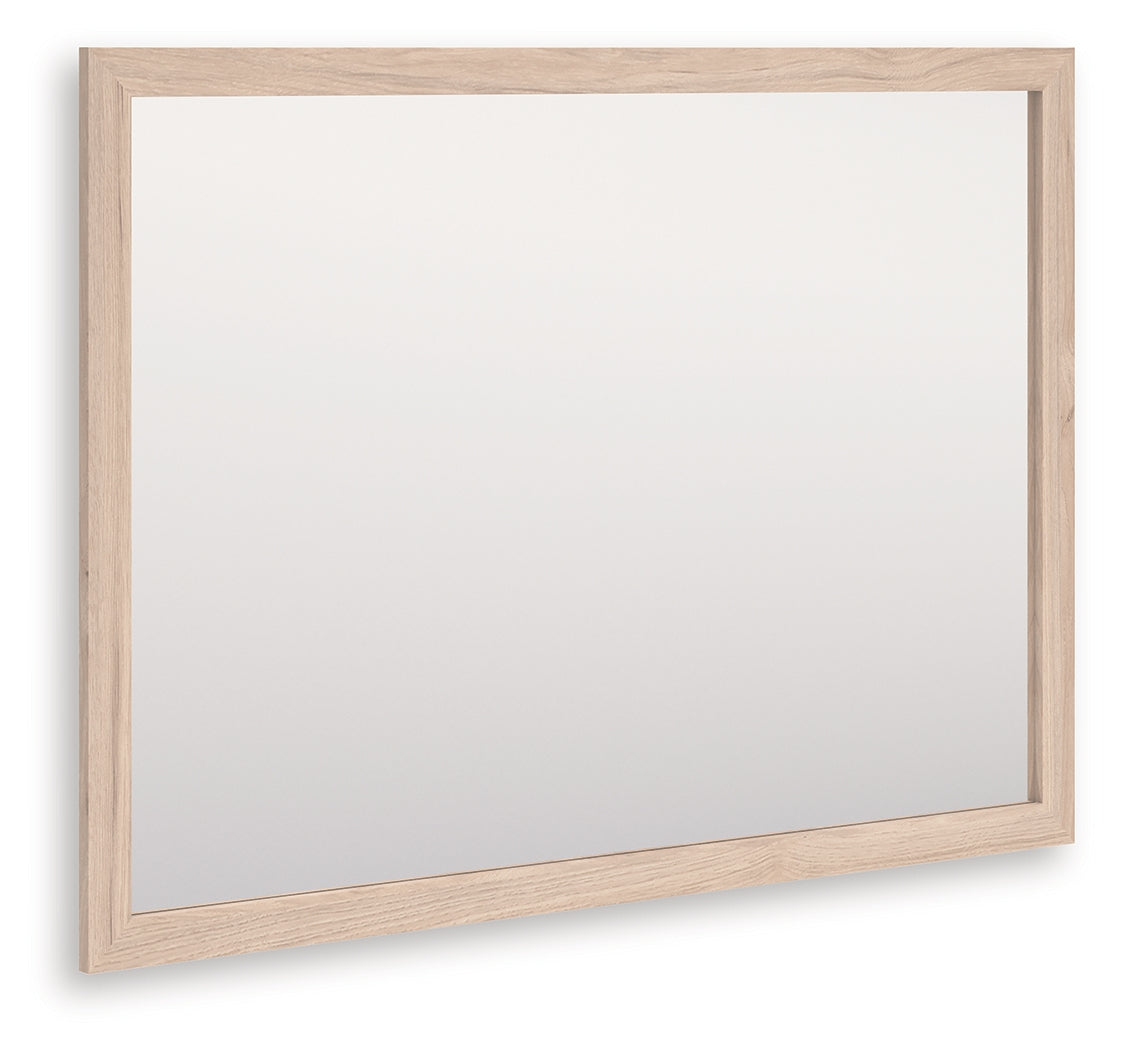 Floridian Furniture - Ashley Furniture - Arloster Bedroom - Bedroom Mirror / Tan - PCB1566-36