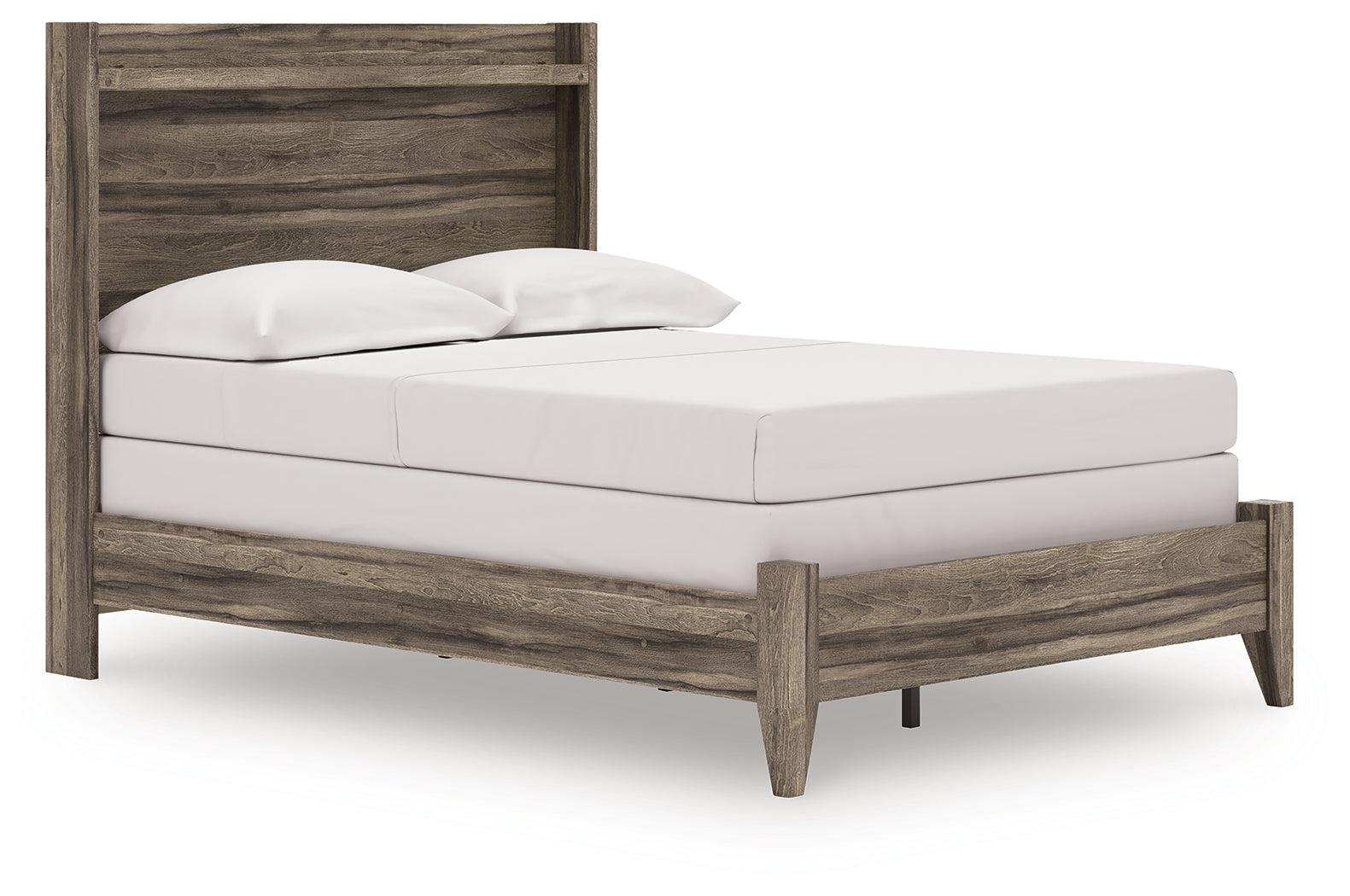 Floridian Furniture - Ashley Furniture - Elbrim Bedroom - Full Panel Bed / Brown - PCB2005B8