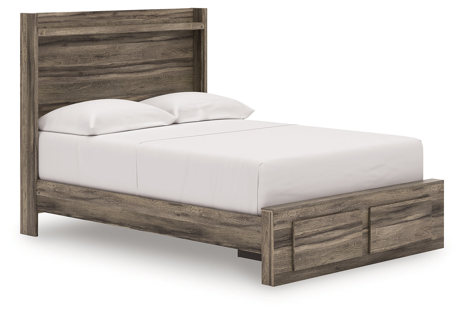 Floridian Furniture - Ashley Furniture - Elbrim Bedroom - Full Panel Storage Bed / Brown - PCB2005B10