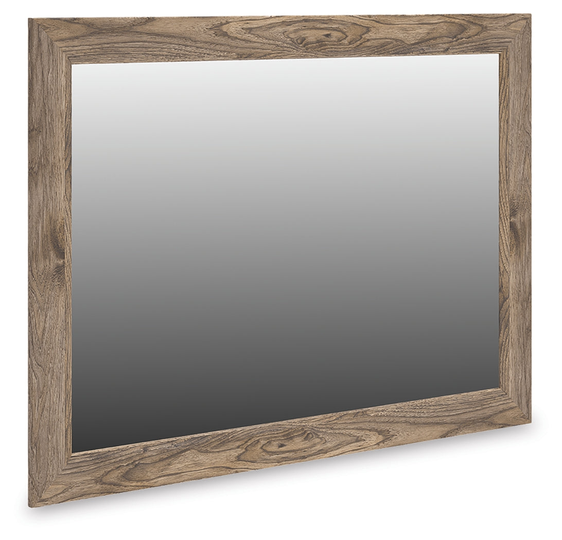 Floridian Furniture - Ashley Furniture - Rusticott Bedroom - Bedroom Mirror / Brown - PCB2260-36