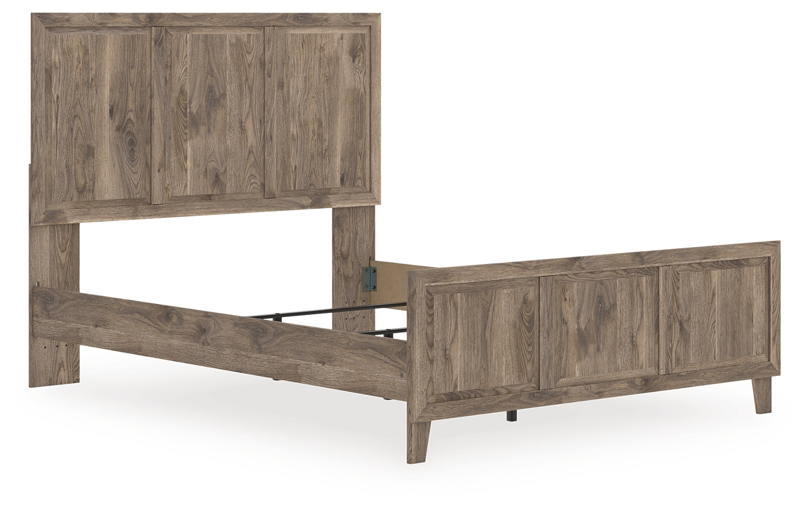 Floridian Furniture - Ashley Furniture - Rusticott Bedroom - Queen Panel Bed / Brown - PCB2260B2