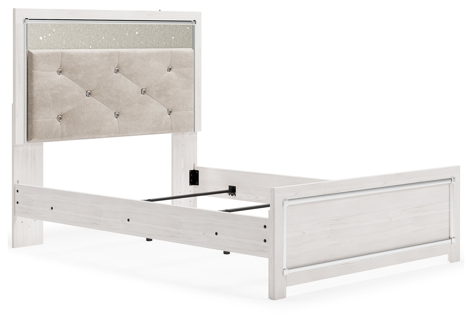 Floridian Furniture - Ashley Furniture - Altyra Bedroom - Full Panel Bed / White - B2640B8
