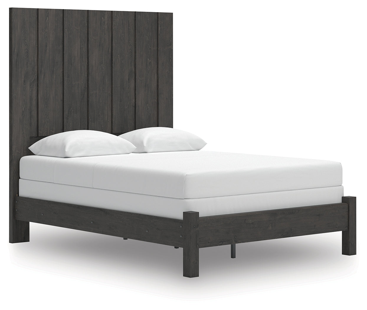 Floridian Furniture - Ashley Furniture - Fraluna Bedroom - Five Drawer Chest / Charcoal - PCB3370-46