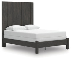 Floridian Furniture - Ashley Furniture - Fraluna Bedroom - Five Drawer Chest / Charcoal - PCB3370-46