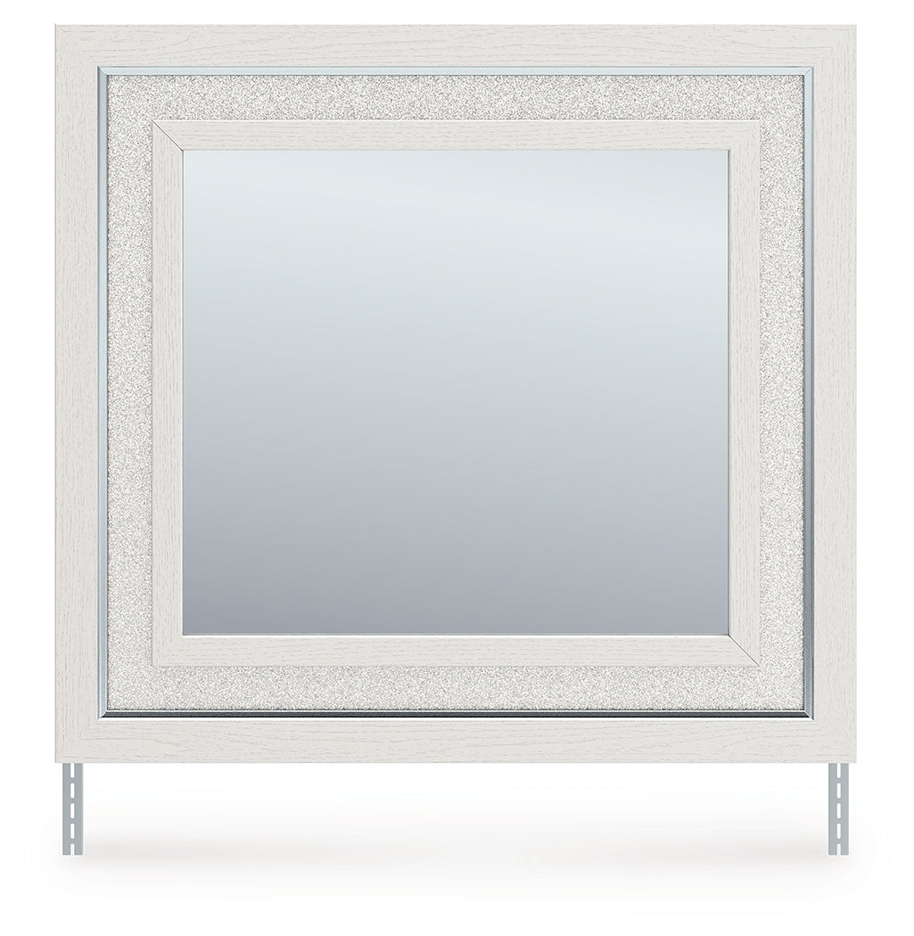 Floridian Furniture - Ashley Furniture - Zuraleus Bedroom - Bedroom Mirror / White - PCB3381-36