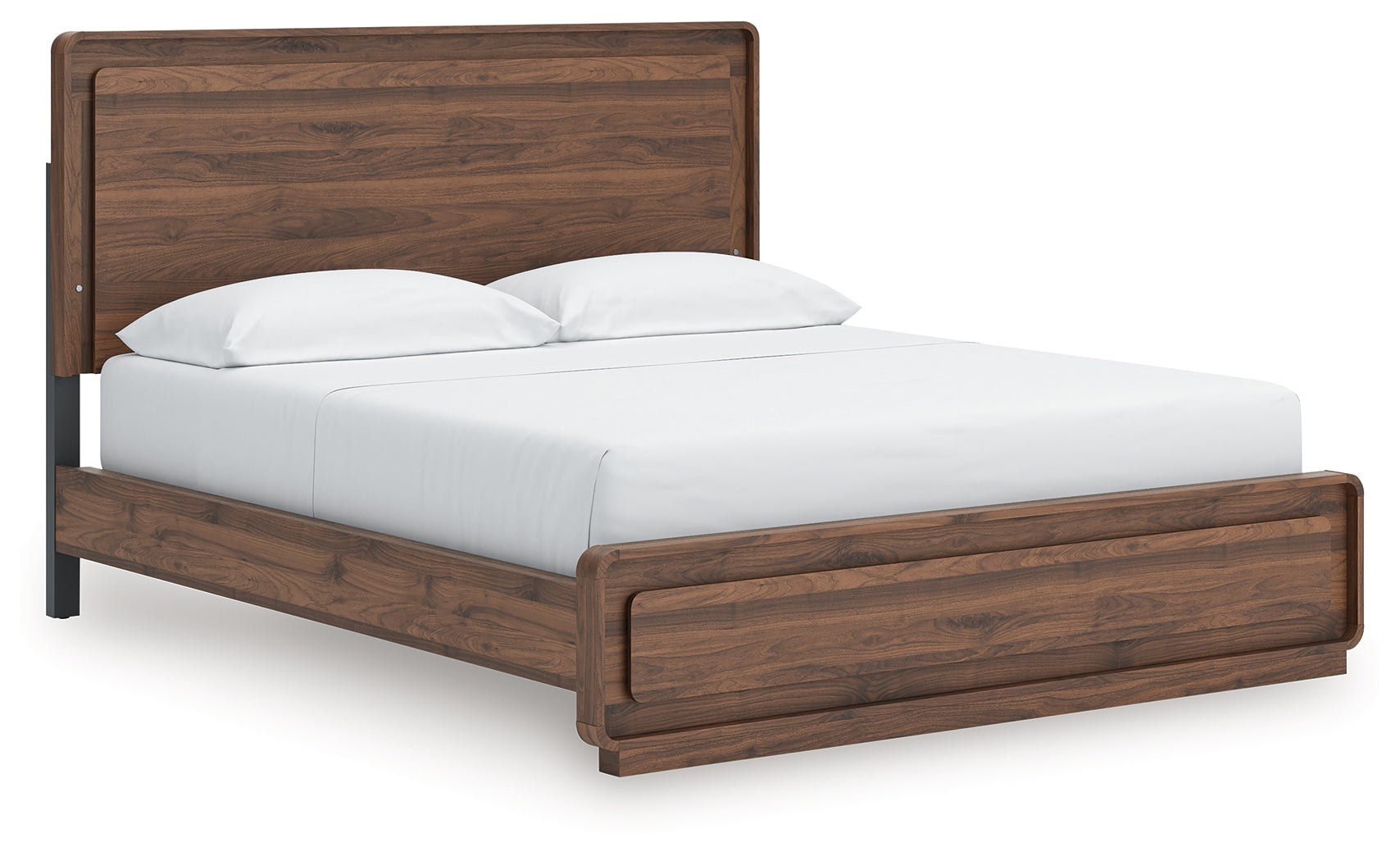 Floridian Furniture - Ashley Furniture - Fortlorn Bedroom - California King Panel Bed / Walnut Brown - PCB386B5