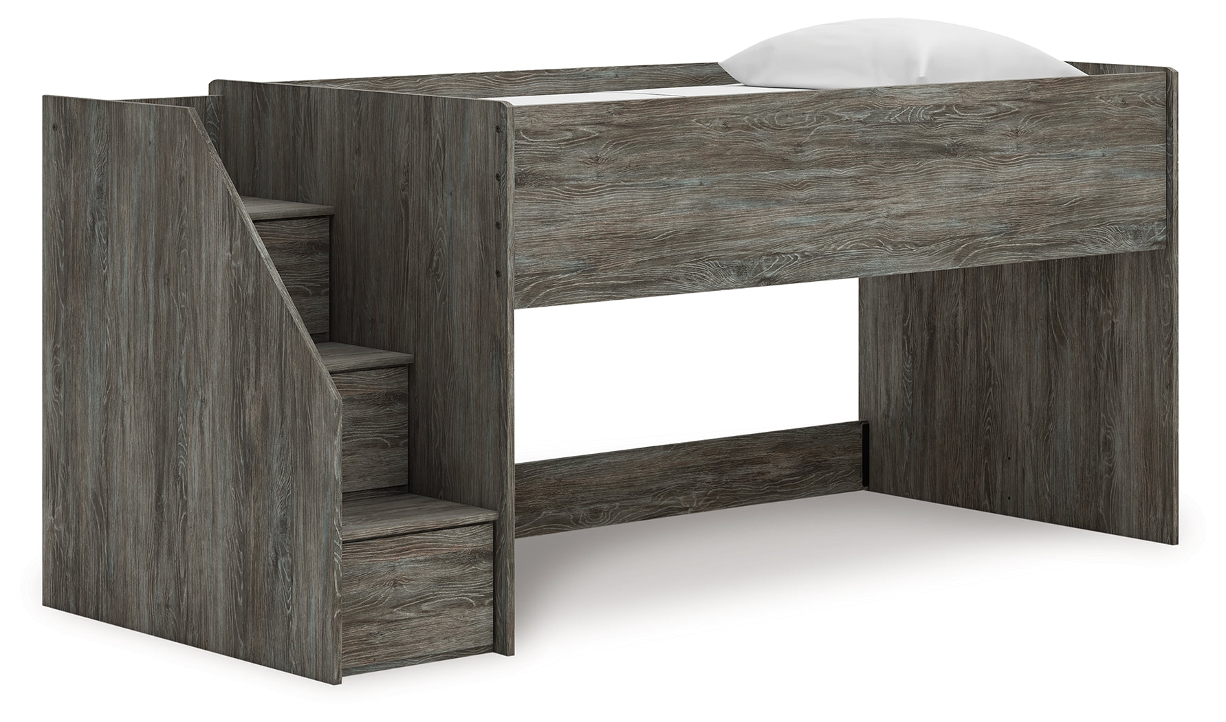 Floridian Furniture - Ashley Furniture - Frandern Bedroom - Twin Loft Bed / Gray - B4480B12