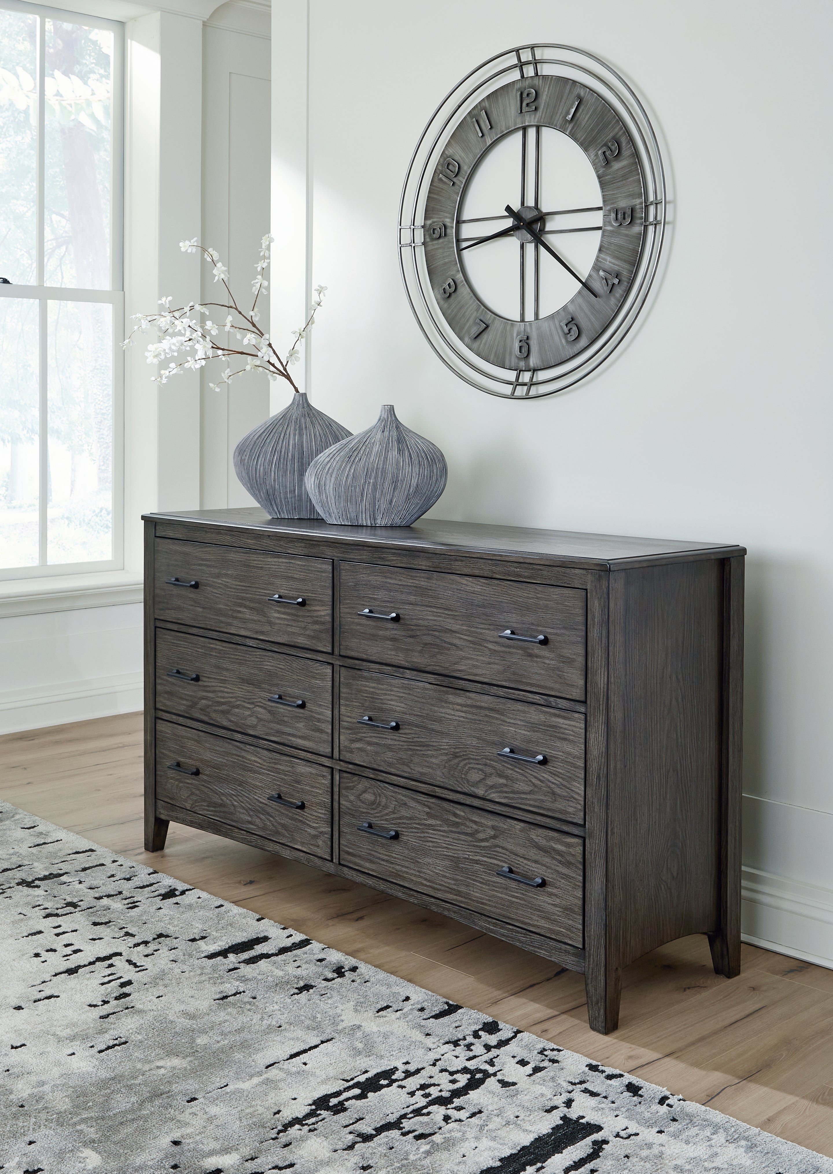 Floridian Furniture - Ashley Furniture - Montillan Bedroom - Dresser / Grayish Brown - B651-31