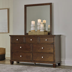 Floridian Furniture - Ashley Furniture - Danabrin Bedroom - California King Panel Storage Bed / Brown - B685B19
