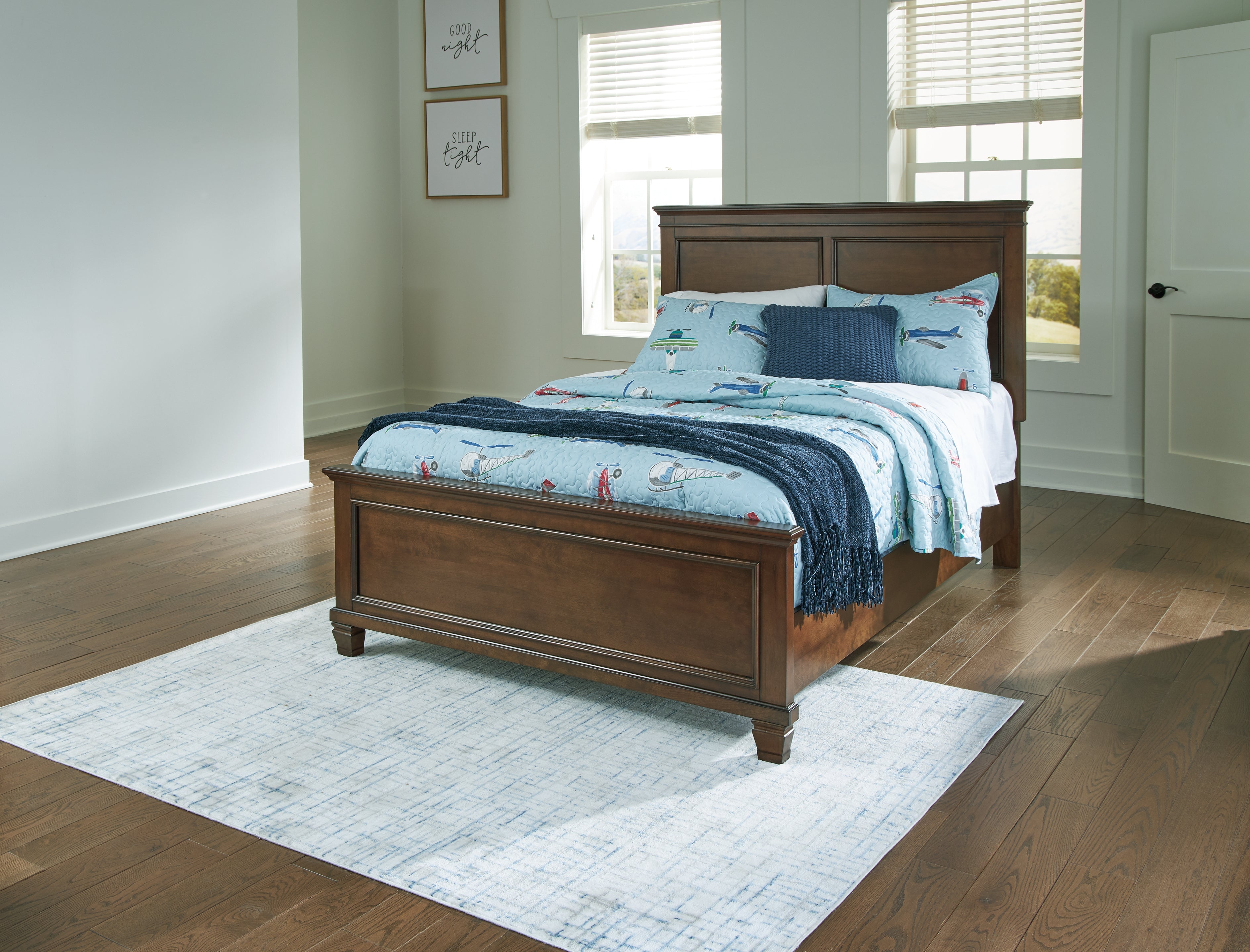 Floridian Furniture - Ashley Furniture - Danabrin Bedroom - Full Panel Bed / Brown - B685B8