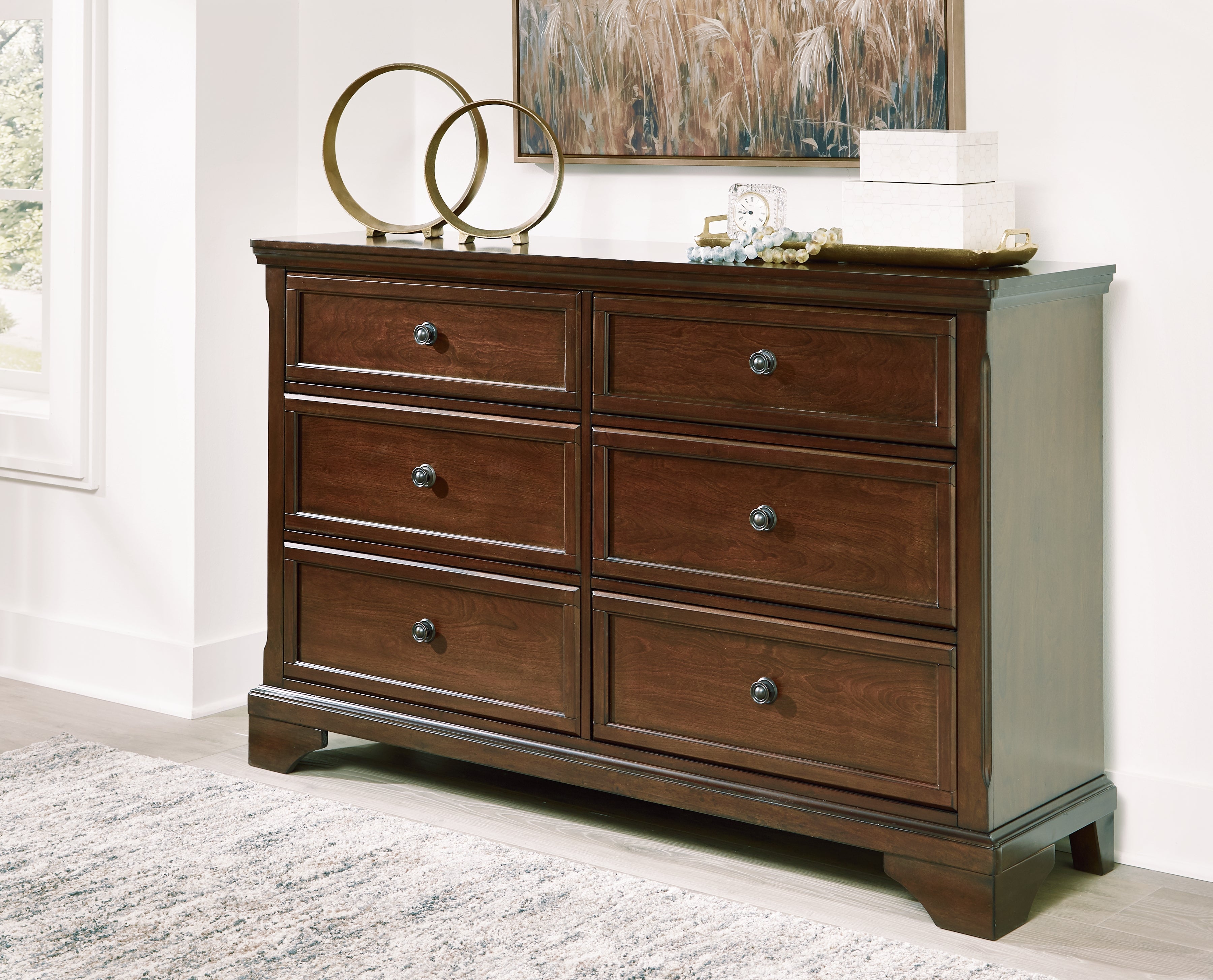 Floridian Furniture - Ashley Furniture - Trellington Bedroom - King Sleigh Storage Bed / Brown - B716B2