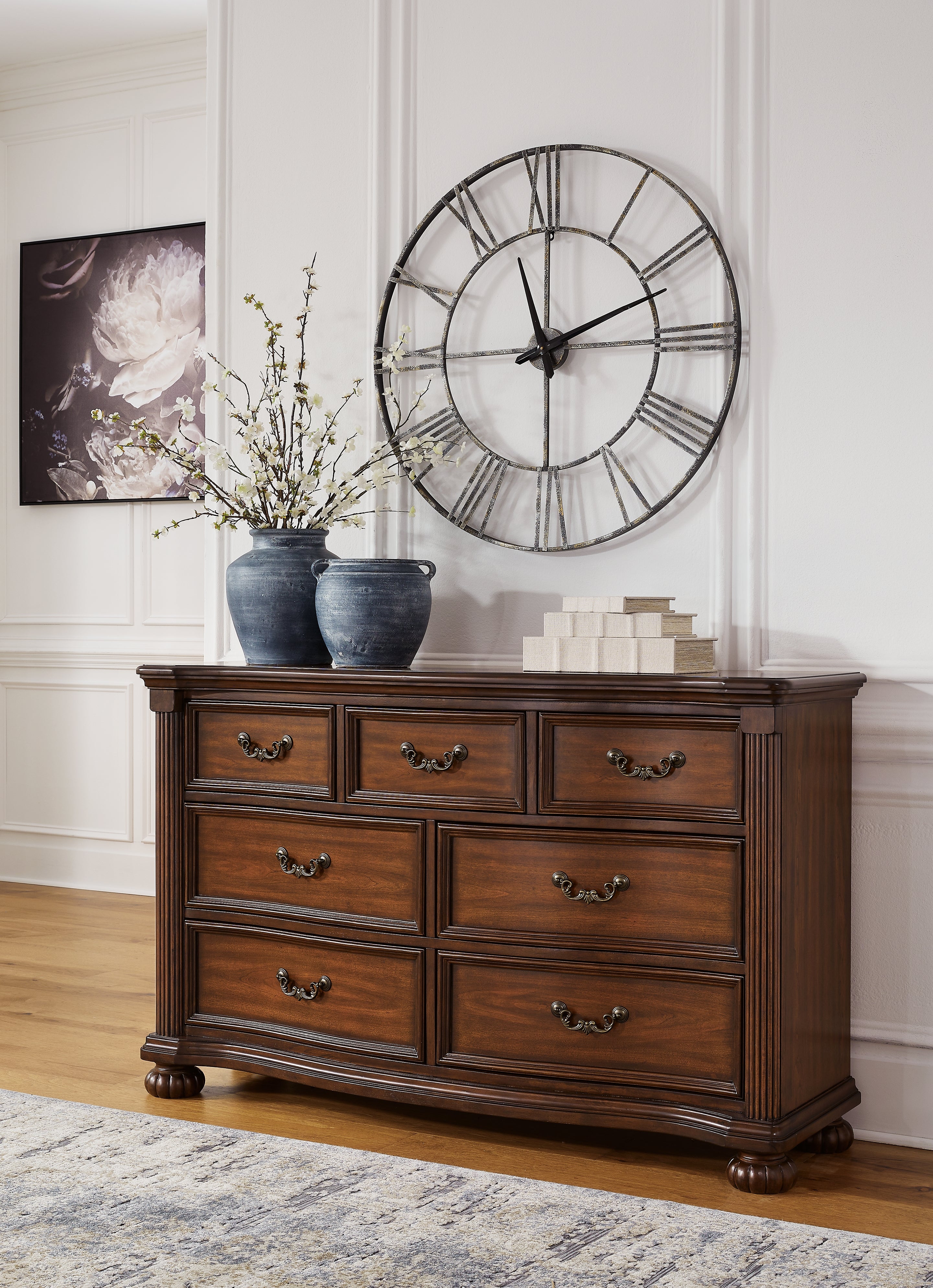 Floridian Furniture - Ashley Furniture - Lavinton Bedroom - Dresser / Brown - B764-31