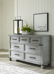 Floridian Furniture - Ashley Furniture - Russelyn Bedroom - California King Storage Bed / Gray - B772B9